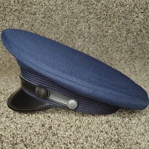 Bernard Cap Co. USAF service Cap colorguard Size 7